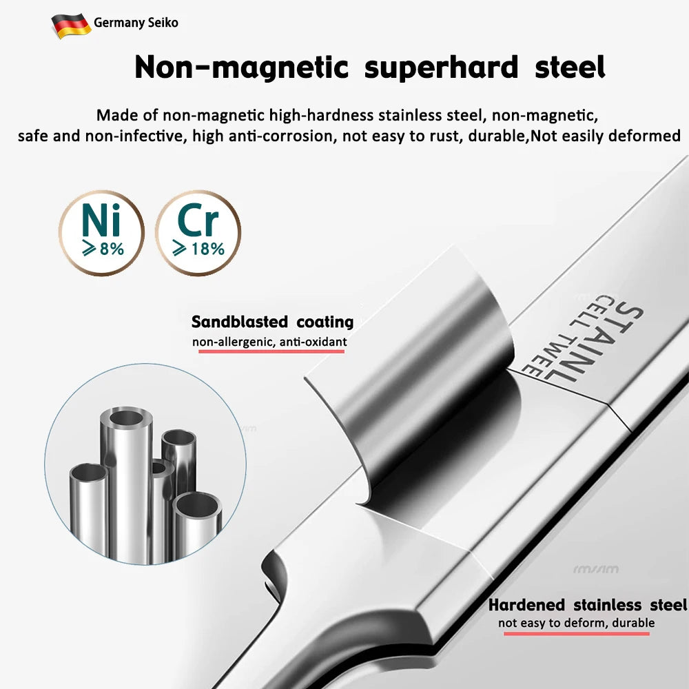 German Ultra-fine No. 5 Cell Pimples Blackhead Clip Tweezers Beauty Salon Special Facial Pore Cleaning Acne Wart Skin Care Tools Peaceful Pleasures Health and Wellness