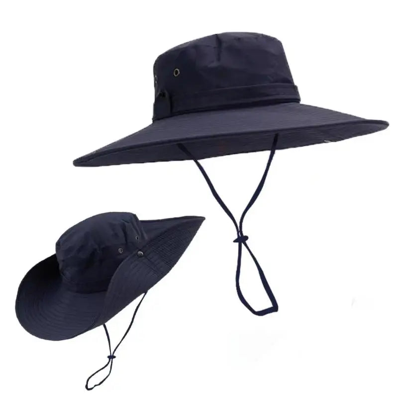 Faux Suede Western Cowboy Hat | Unisex Wide Brim Fedora
