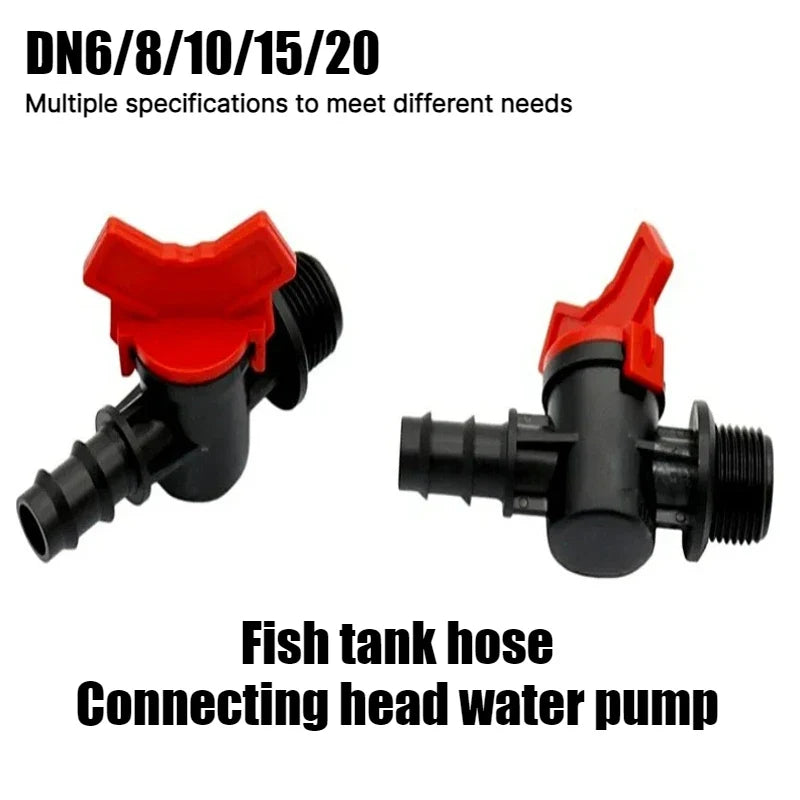 Waterstop By-Pass Valve DN6–DN20 Male Thread | Garden Hose Switch