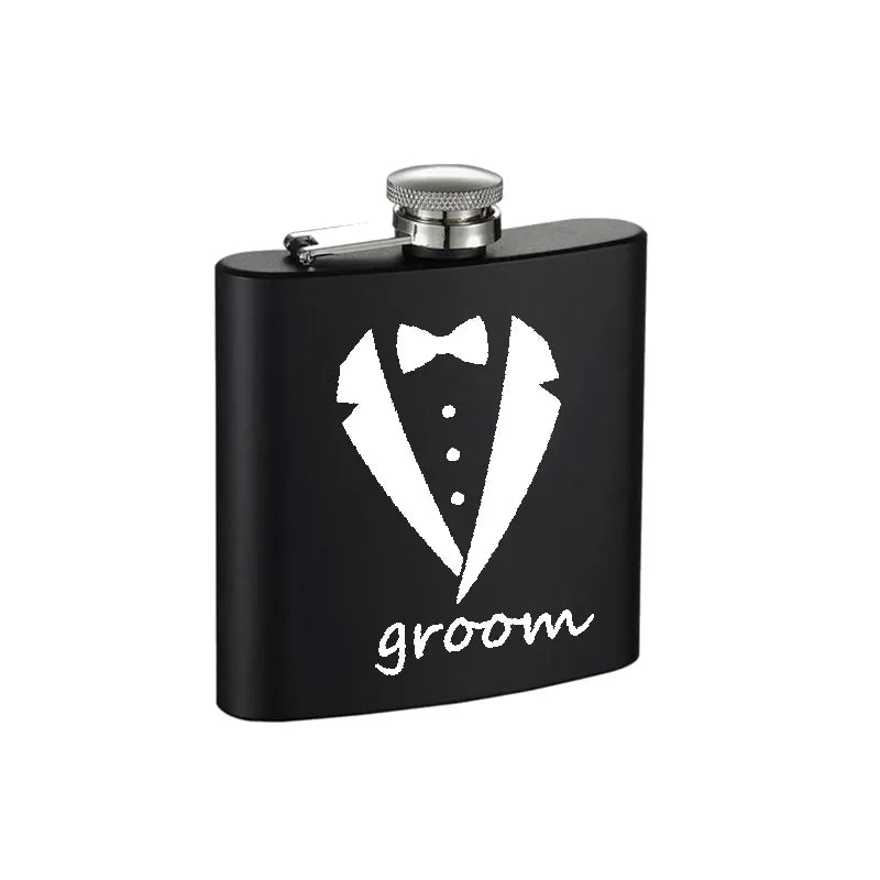 Groomsman Proposal Gift Set – Socks, Cap & More | Wedding Wedding Proposal Gift Set Peaceful Pleasures Health and Wellness groom Flask