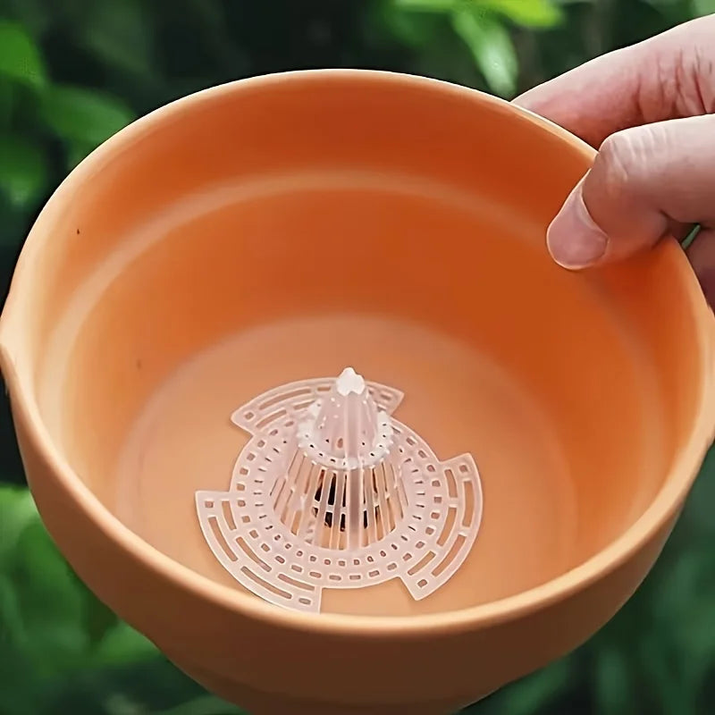 Conical Plastic Pot Drainage Filters – Root Protection (10/20 Pcs)
