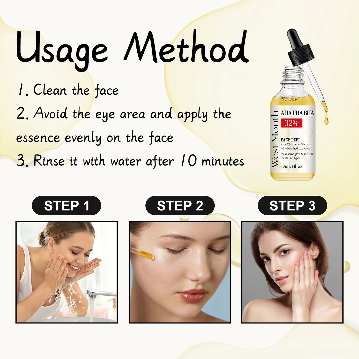 Anti-Wrinkle Face Serum | Pore Minimizing & Brightening 30ml