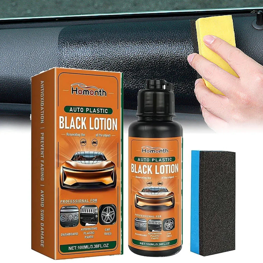 100ml Car Plastic Restorer Back To Black Gloss Auto Plastic Polish And Repair Coating Renovation Agent For Car Detailing Peaceful Pleasures Health and Wellness