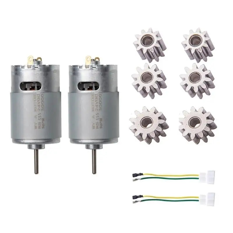 24V RS555 Upgrade Motor for Kids Ride-On Car – 2-Pack