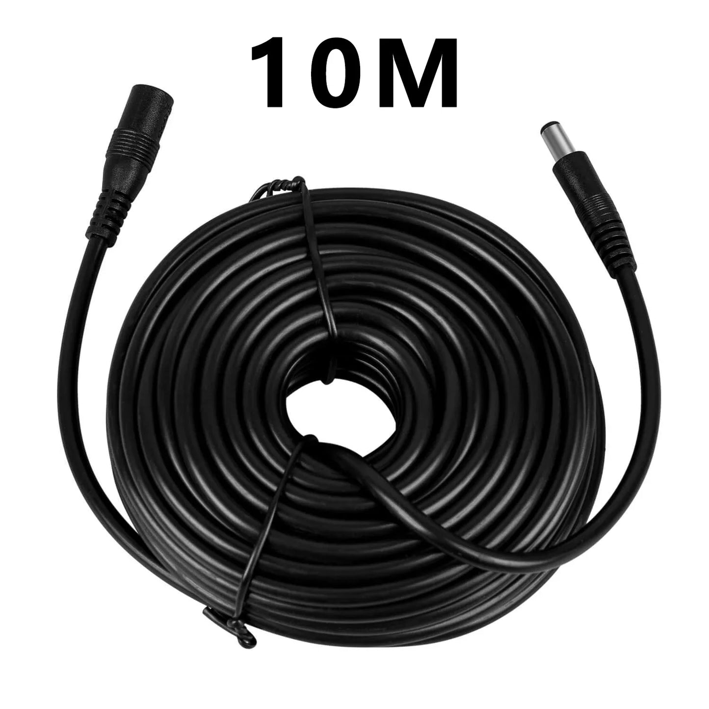 DC Power Extension Cable 5.5mm×2.1mm – 5M & 10M Male Female