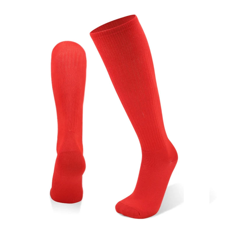 Solid Thin High Training Soccer Socks Men's Long Socks Children's Knee Socks Peaceful Pleasures Health and Wellness