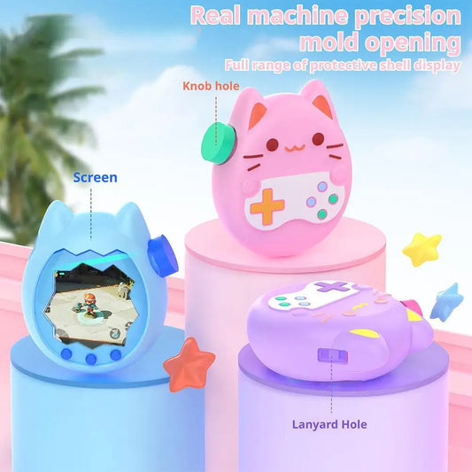 Tamagotchi Paradise Silicone Case – Cartoon Protective Cover Game Accessory Case Oasis Select