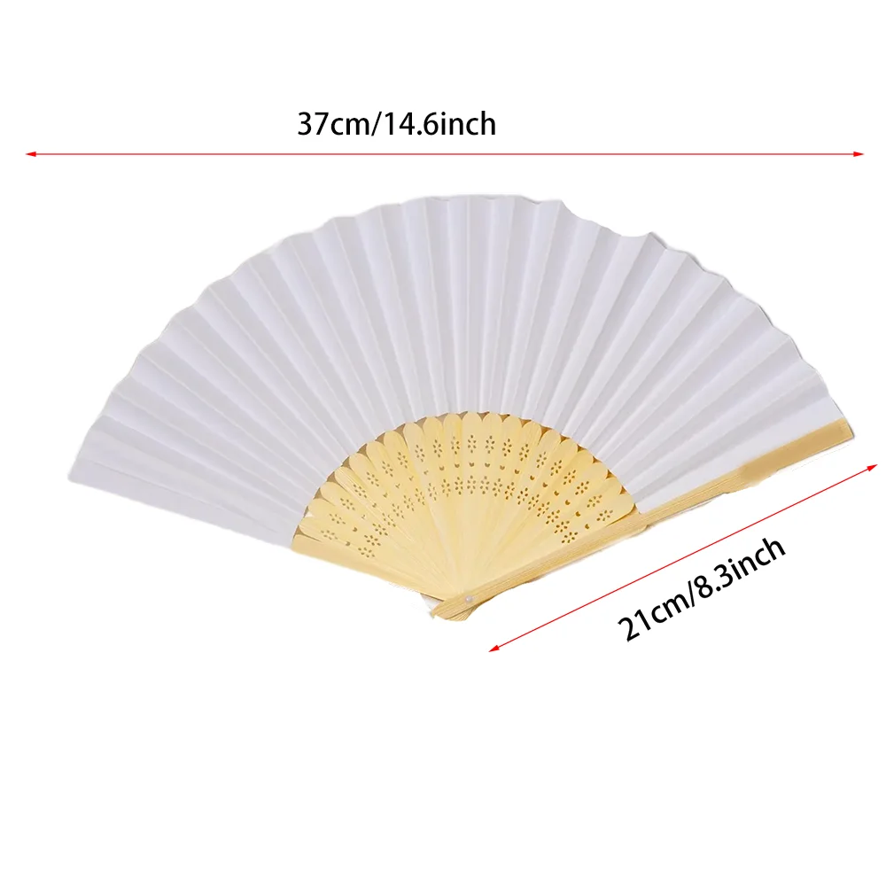 Custom Wooden Hand Fan | Wedding & Bachelorette Party Favor