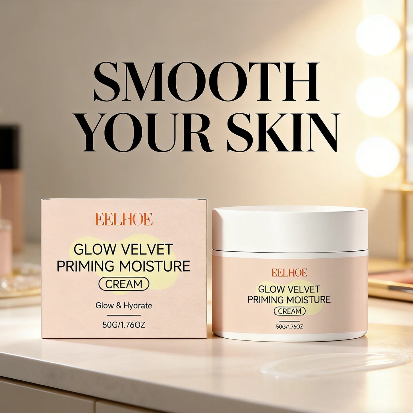 EELHOE Pre-Makeup Moisturizing Cream | Primer & Foundation Base Makeup Primer Cream Peaceful Pleasures Health and Wellness