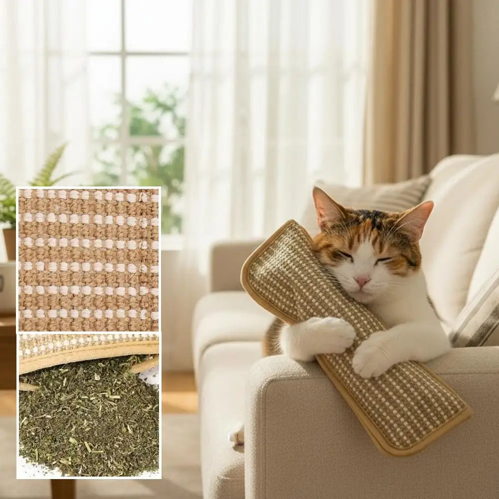 Catnip Pillow Kicker Toy for Cats – Scratch, Chew & Play
