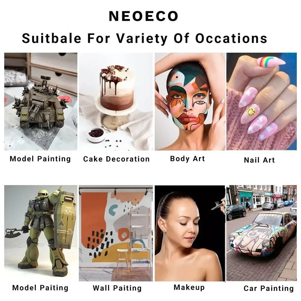7.4v Airbrush Nail With Compressor Portable Air Brush Nails Compressor For Nail Art Painting Airbrush Compressor Paint Crafts Peaceful Pleasures Health and Wellness
