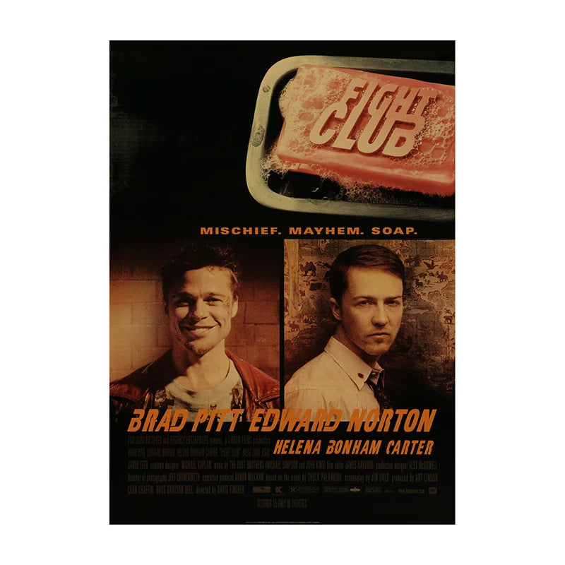 Retro Leon Movie Canvas Wall Art | Vintage Film Poster Print