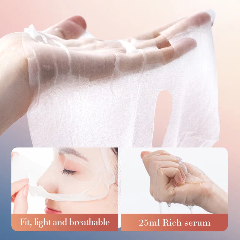 SADOER Rosehip Face Mask – Moisturizing, Anti-Wrinkle Sheet Mask