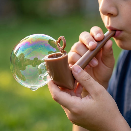 Vintage Simulation Wizard Pipe Bubble Maker Stress Relief Funny Novelty Creative Gift Decompression Toy For Adult Relaxation Peaceful Pleasures Health and Wellness