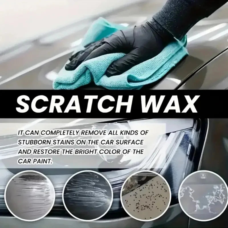 Car Scratch Repair Wax – Paint Restore & Dashboard Polish