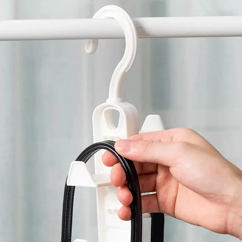 Bag Storage Tool Wardrobe Storage Multifunctional Clothes Rack Traceless Hanging Bag Rack Hat Door Non Perforated Hanging Hook Peaceful Pleasures Health and Wellness