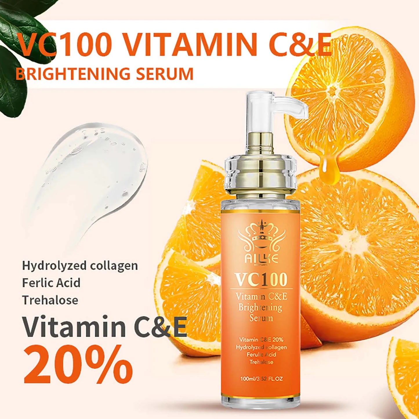 AILKE Vitamin C Brightening Skincare Set – Dark Spot & Glow