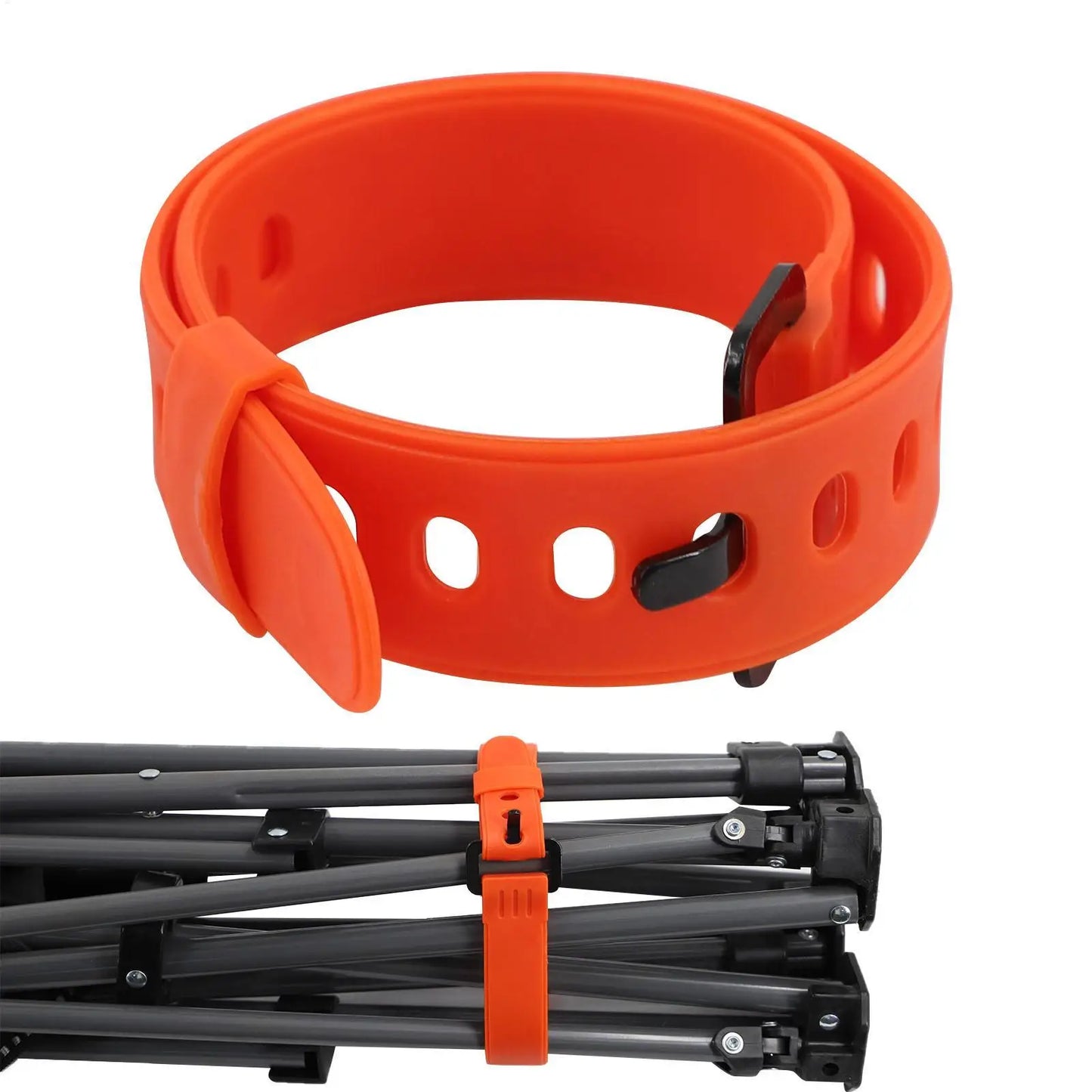Rubber Utility Cargo Strap with ABS Buckle | Bike & Outdoor