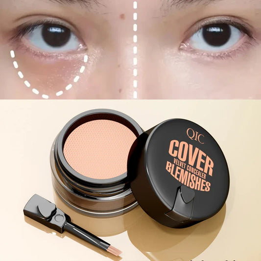 QIC Full Coverage Waterproof Concealer Cream – All Skin Types Concealer Cream Oasis Select