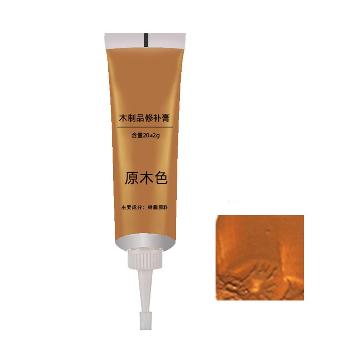 Wood Filler Floor Scratch Paint Repair Oak/Veneer/Walnut Color Water-Based Putty Discoloration Cracks Gouges Peaceful Pleasures Health and Wellness Wood Color