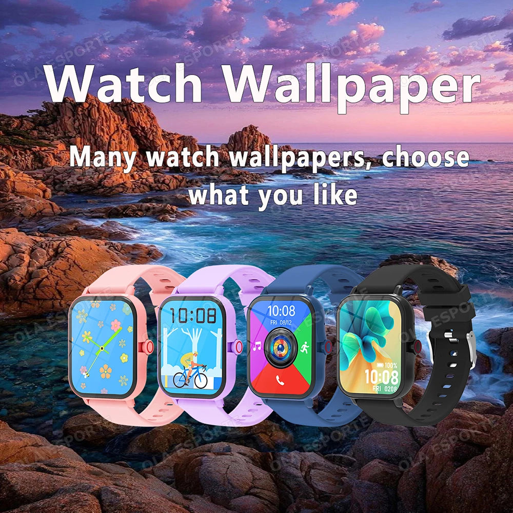New Smart Watch Gps Tracking Bluetooth Call Message Alert Music Player Heart Rate Monitor Pedometer Smart Watch for Android IOS Peaceful Pleasures Health and Wellness