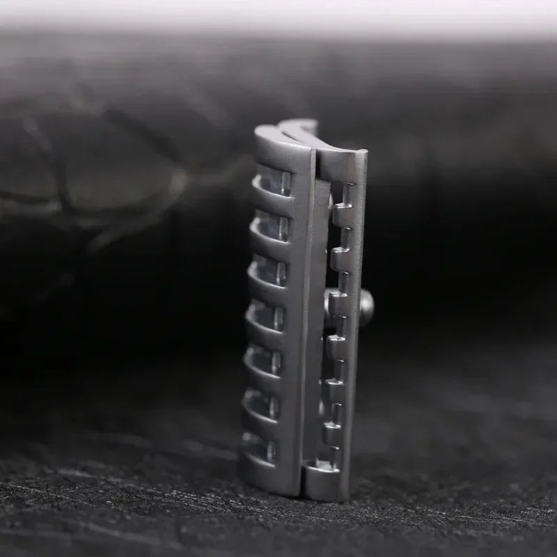 2026 YAQI Inkwell Stainless Steel Men's Shaving Razor Holder - Sleek Design Male Grooming Accessory Peaceful Pleasures Health and Wellness