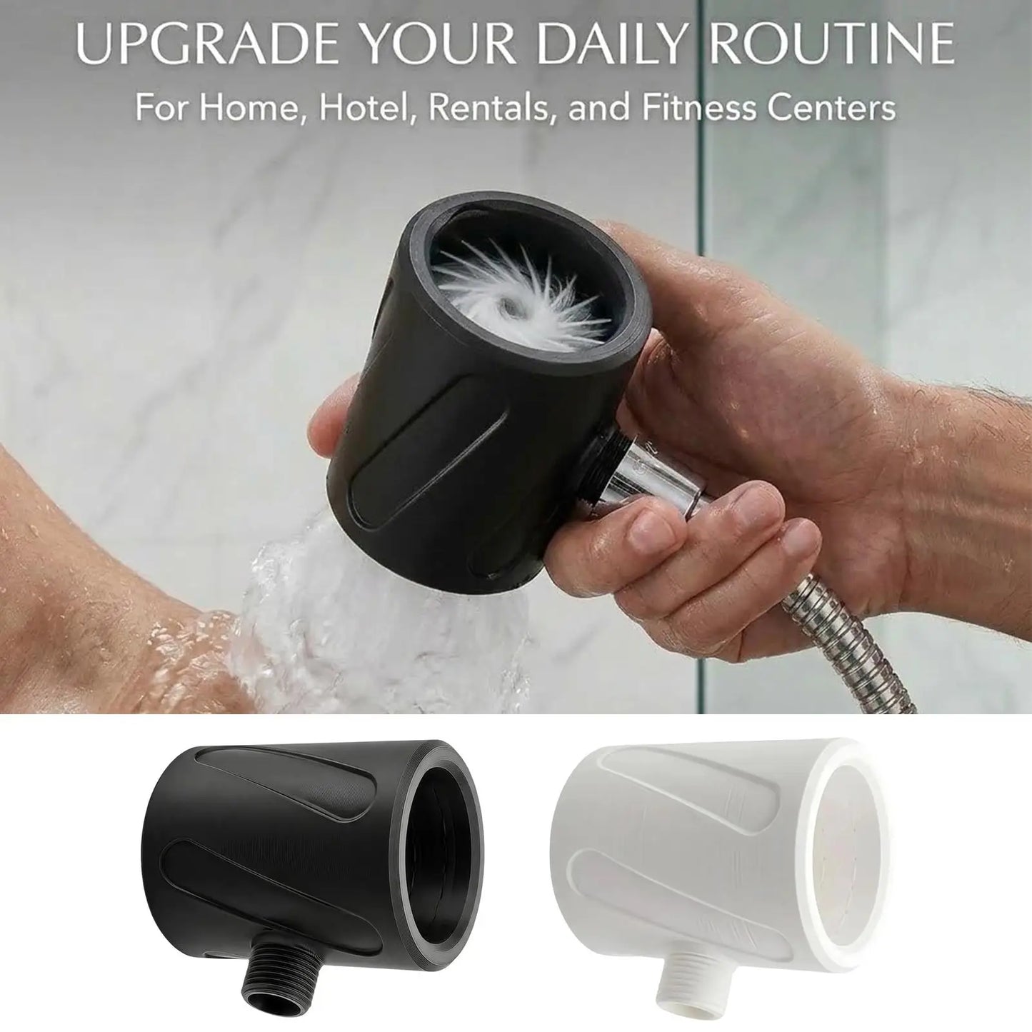 2-in-1 High-Pressure Shower Head & Pet Foot Wash Sprayer