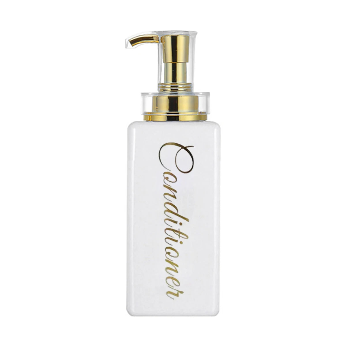 Bathroom Shower Dispenser Shampoo and Conditioner Dispenser with Gold Pump16.9oz Empty Shower Bottles for Bathroom Peaceful Pleasures Health and Wellness conditioner bottle