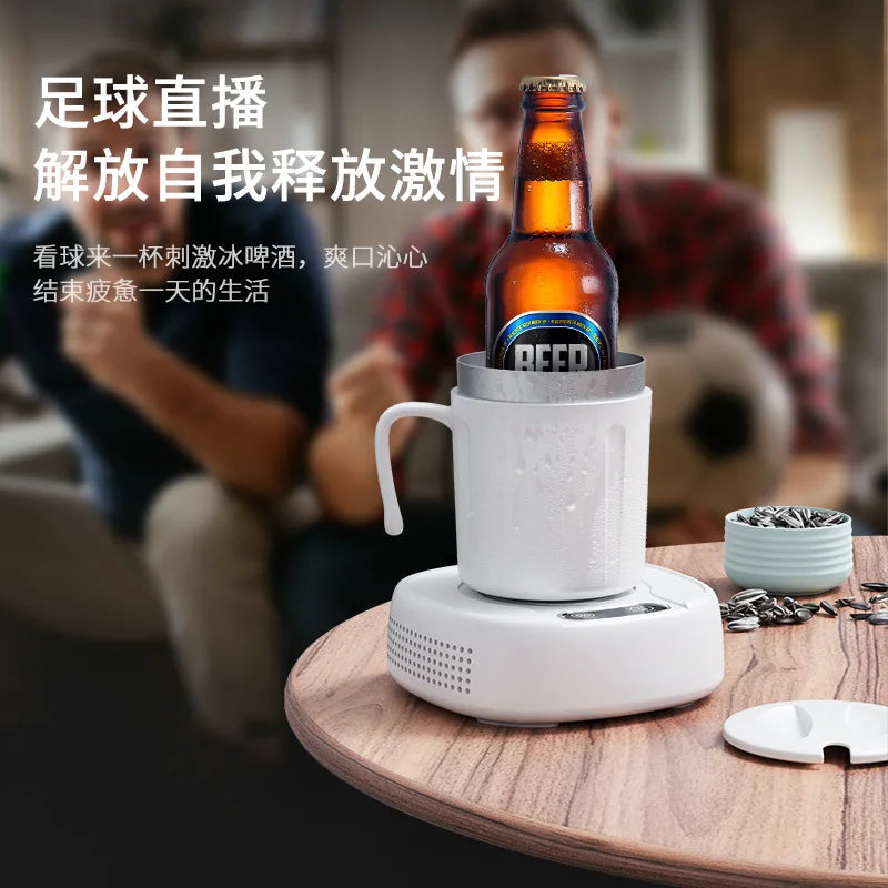 Electric Cooling & Warming Drink Coaster – Hot & Cold Dual Mode