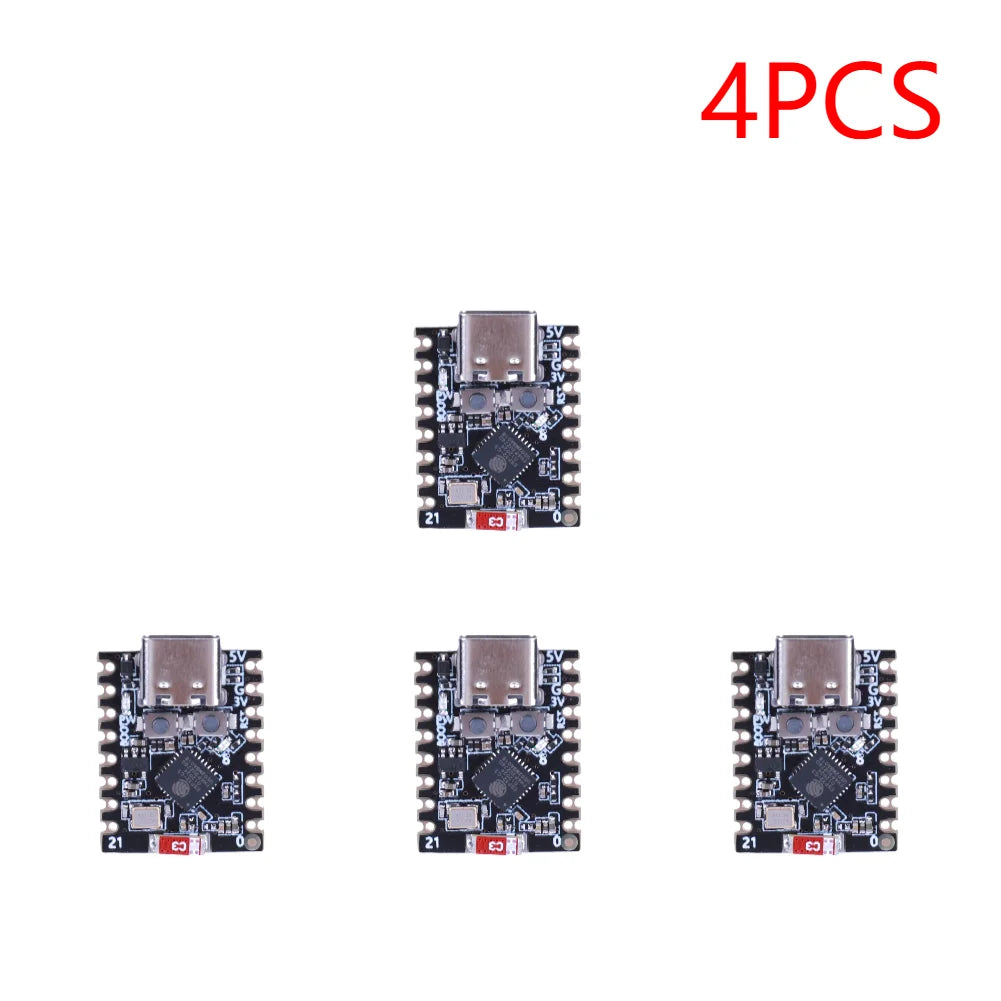 1-10PCS ESP32-C3 Development Board ESP32 C3 SuperMini WiFi Bluetooth-Compatible Board Development Board CORE Board for Arduino Peaceful Pleasures Health and Wellness Not Welded 4PCS