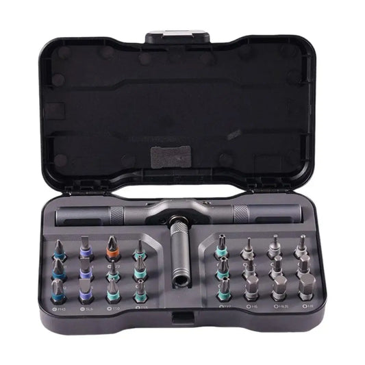 24-in-1 Screwdriver and Ratchet Wrench Set for Home Repair Peaceful Pleasures Health and Wellness
