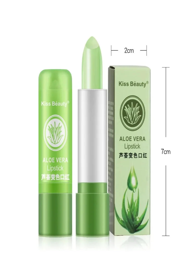 Aloe Color-Changing Moisturizing Lipstick – Lip Care Peaceful Pleasures Health and Wellness 1PC