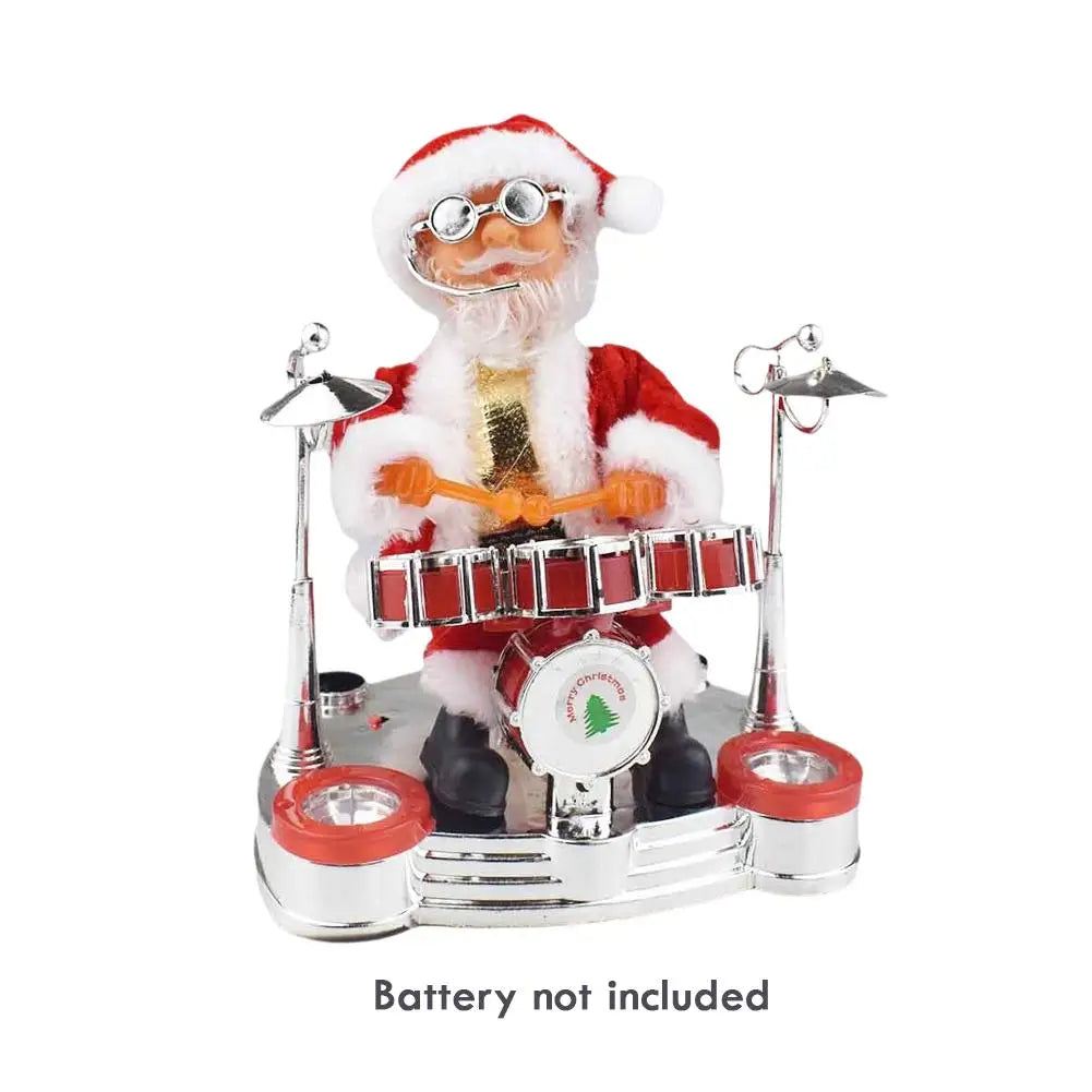 Electric Dancing Santa Claus Musical Christmas Toy Decoration