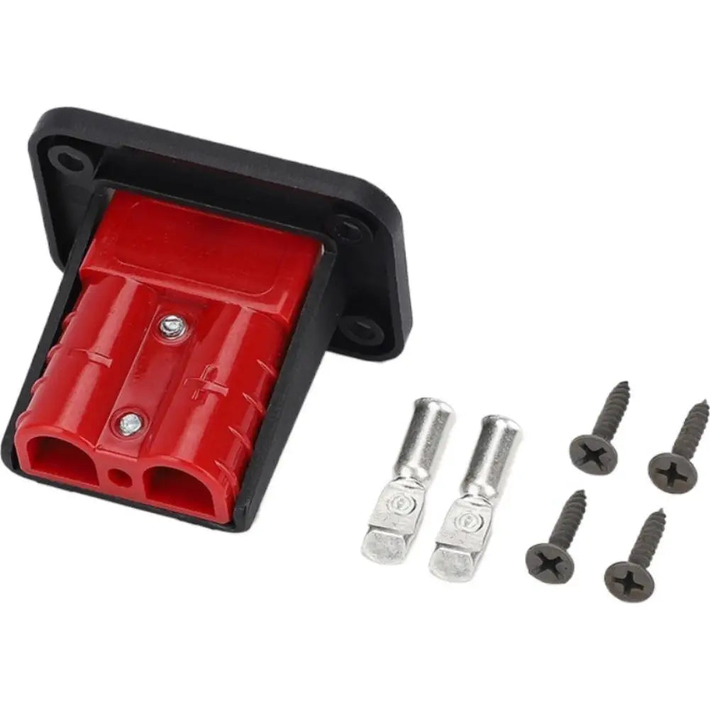50A Battery Connector Plug Quick Connect Disconnect Power Harness Plug for RV Boat Truck Wiring Connectors Mount Panel Cover Peaceful Pleasures Health and Wellness B
