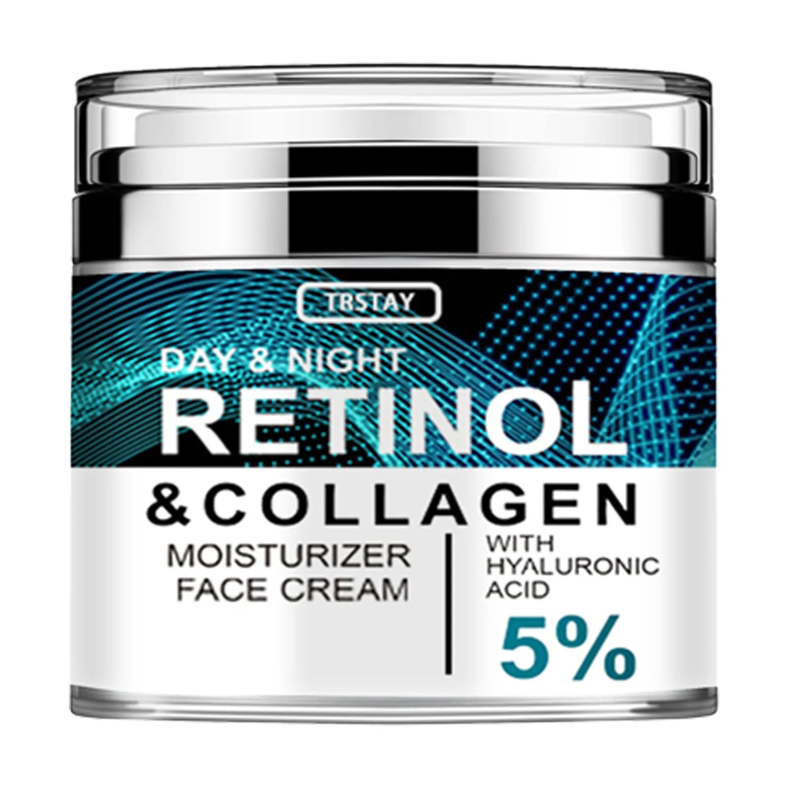 Collagen Retinol Hyaluronic Acid Cream, Retinol and Collagen Face Cream, Anti Againg Collagen Retinol Hyaluronic Acid Cream Peaceful Pleasures Health and Wellness