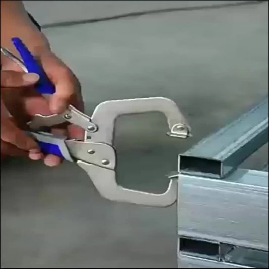 6-Inch Heavy Duty C-Clamp | Woodworking & Welding Locking Plier Peaceful Pleasures Health and Wellness