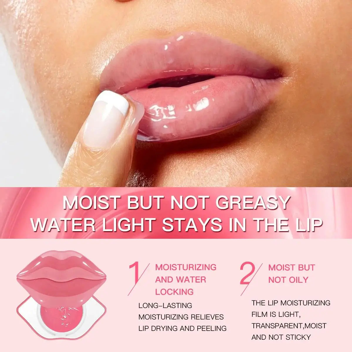 USHAS Korean Lip Sleeping Mask – Overnight Hydrating Balm