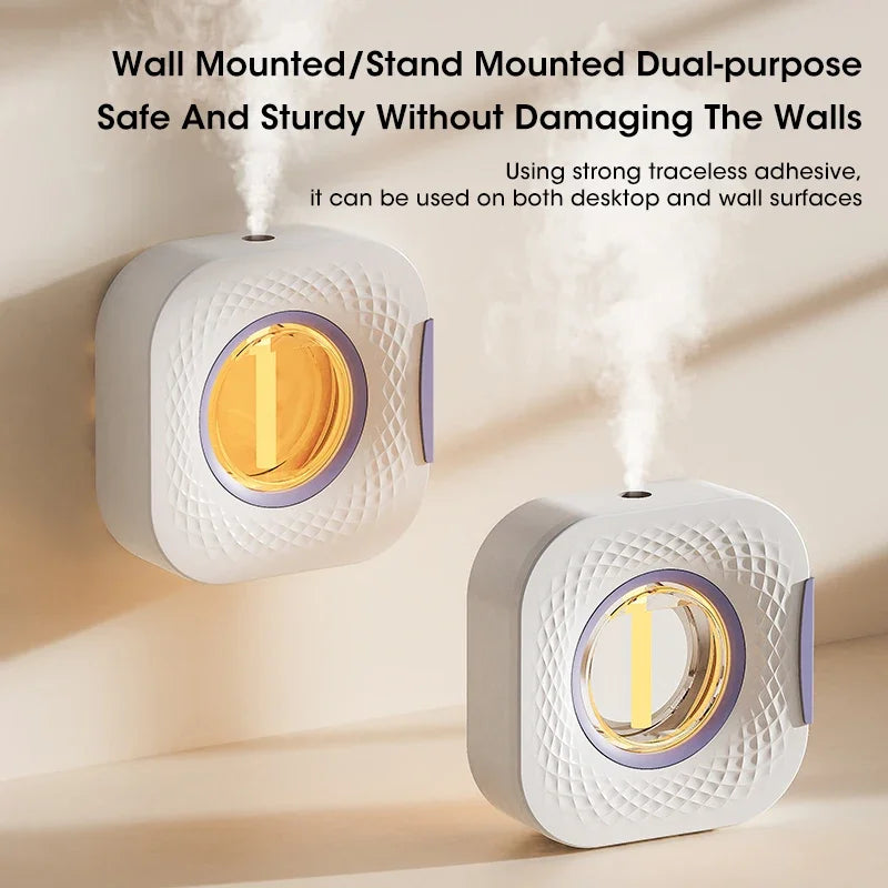 2024 New Diffuser Aromatherapy Machine USB Smart Air Purifier with Display for Kitchen Toilet Bathroom Car Air Deodorization Peaceful Pleasures Health and Wellness