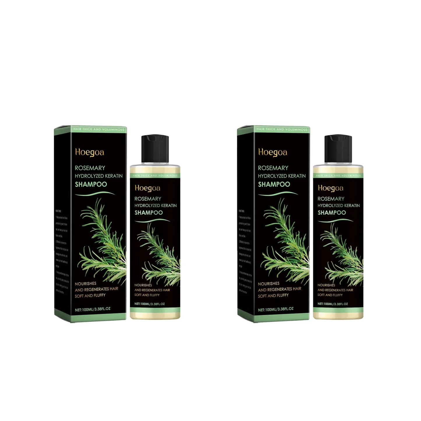 HOEGOA Rosemary Keratin Shampoo – Hair Growth & Repair