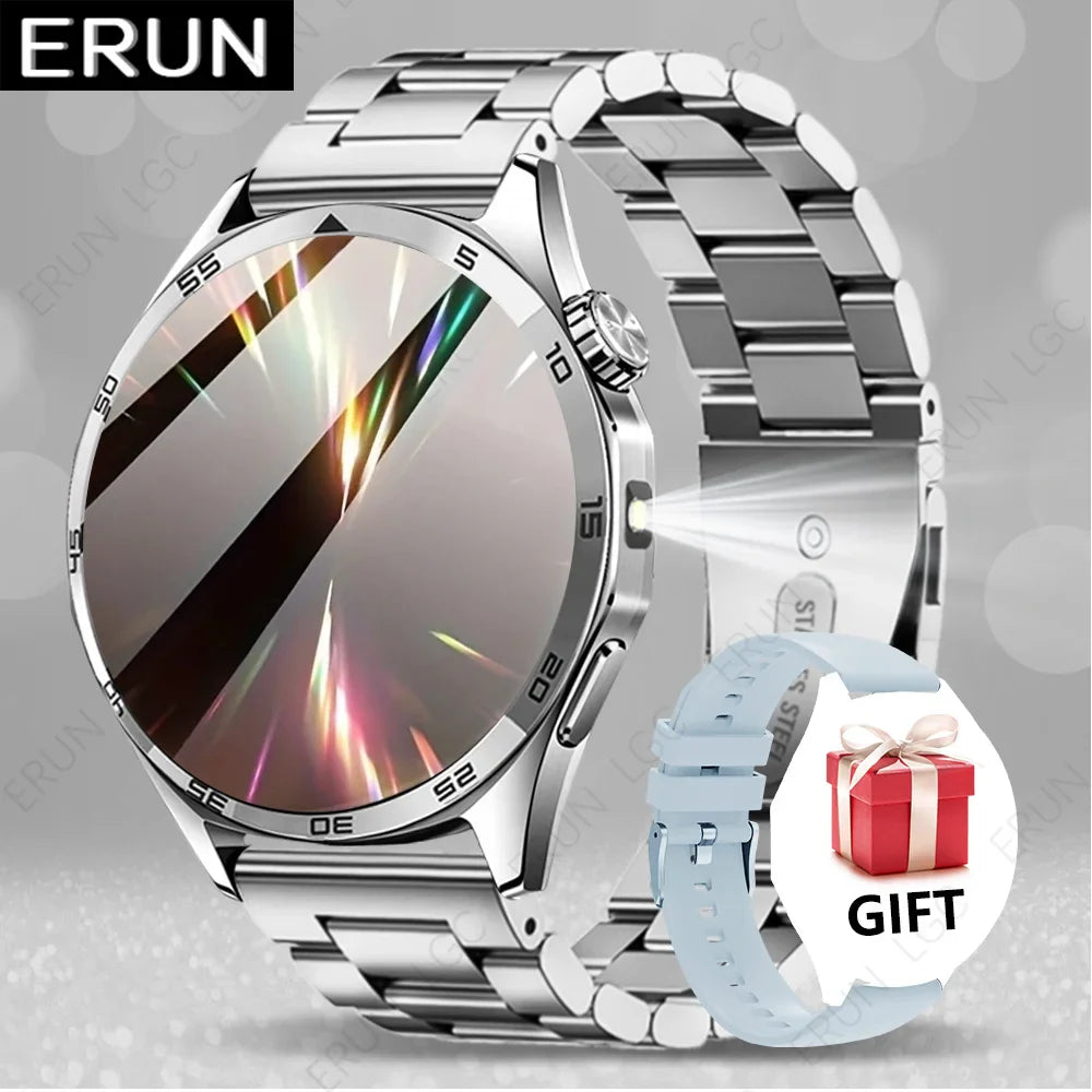 ERUN Men's Smartwatch | Fitness Tracker, Calling & HD Display