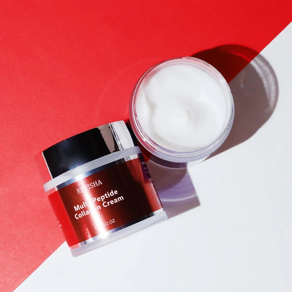 ENVISHA Multi-Peptide Collagen Face Cream – Anti-Aging, 60ml Peaceful Pleasures Health and Wellness