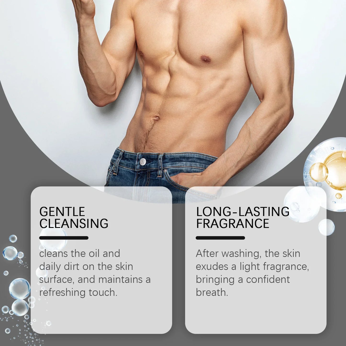 Men's Eucalyptus Coconut Body Wash | Deep Cleansing 100ml