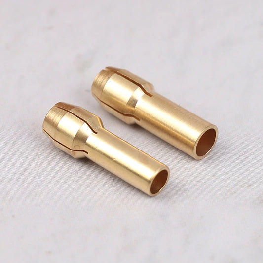 10Pcs/set 0.5mm-3.2mm Mini Drill Chucks Adapter Chucks For Chuck Adapter Micro Collet Brass DIY Power Rotary Tool Peaceful Pleasures Health and Wellness