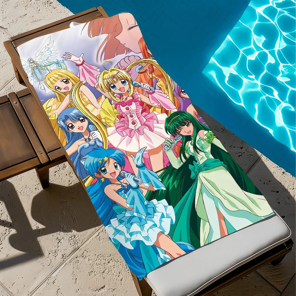Mermaid Melody Quick-Dry Beach Towel | Soft Pool & Travel Towel