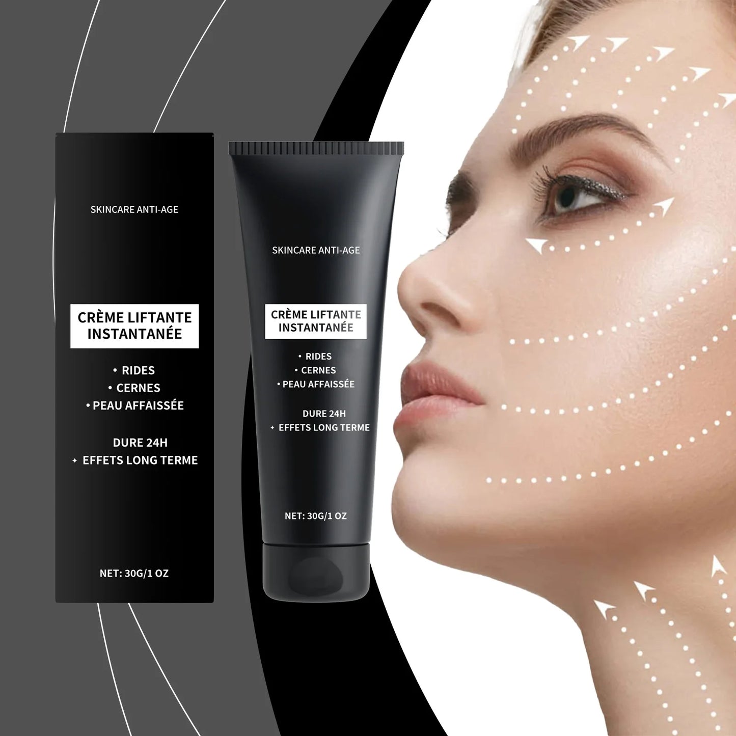 Anti-Aging Face Cream | Hyaluronic Acid & Vitamin E – 30g