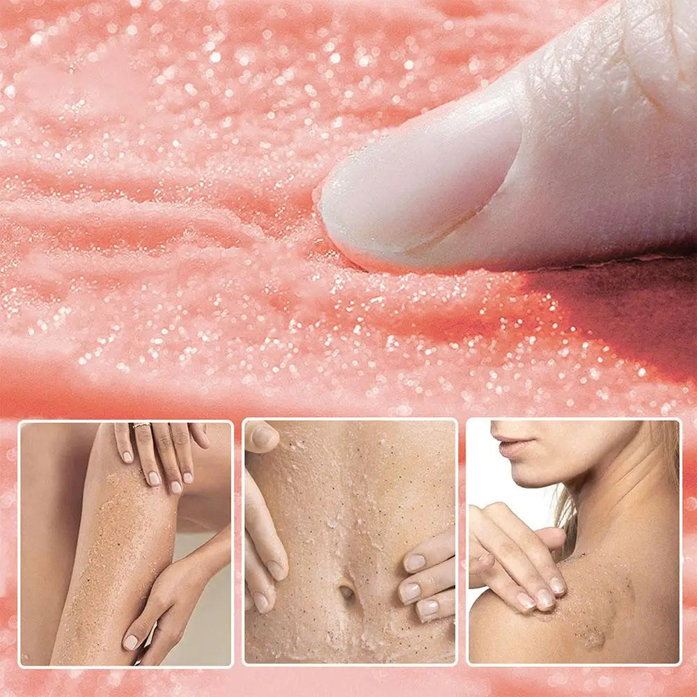 Natural Exfoliating Salt Body Scrub – Coffee, Coconut & Himalayan