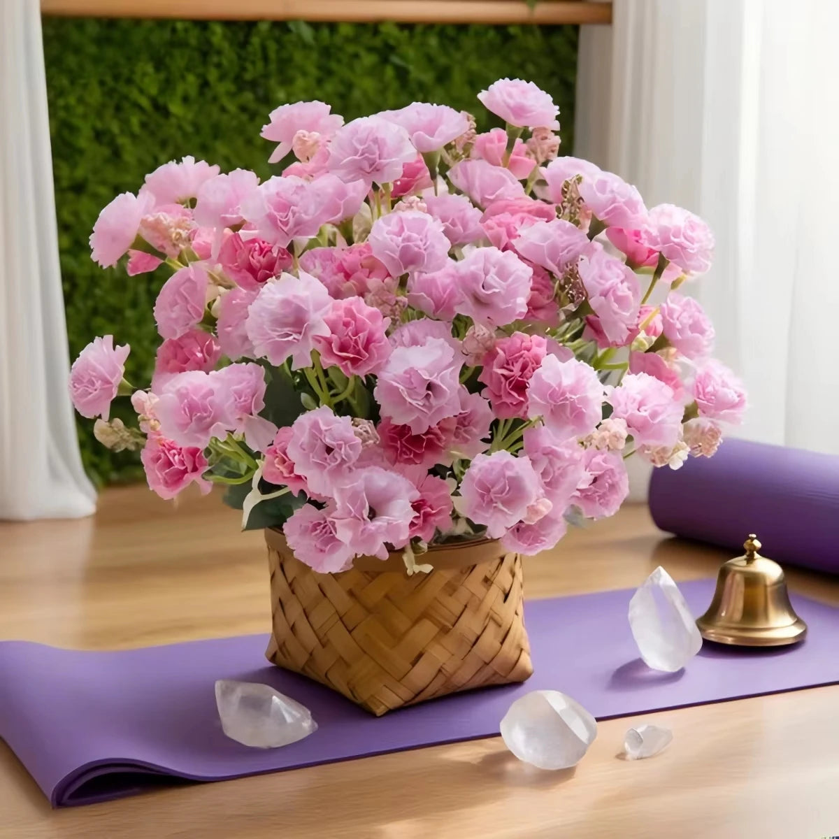 Artificial Silk Carnations 5/10pcs – Wedding & Home Decor