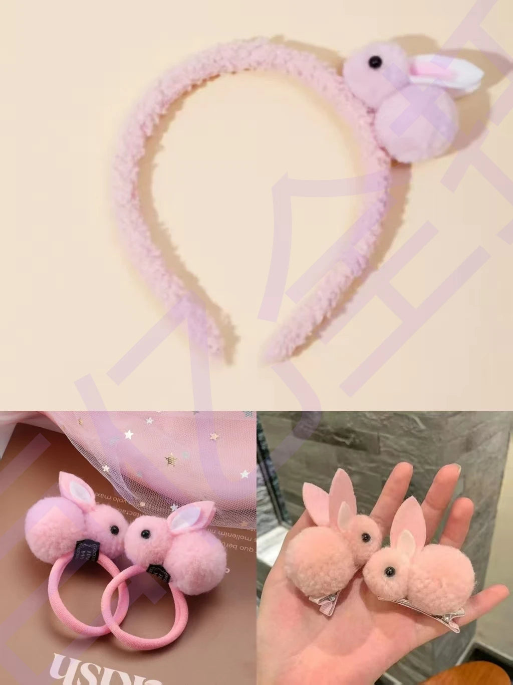 Cute Rabbit Headbands for Kids Girls Headwear For for WomenGirls Turban Easter Hair Accessories Hair Accessories Girls Headbands Peaceful Pleasures Health and Wellness 1set