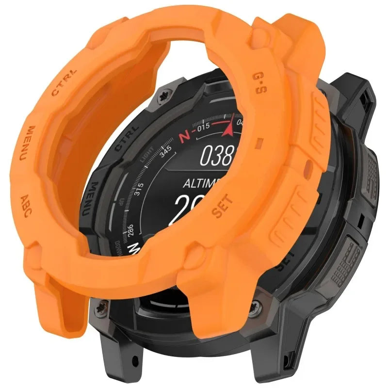TPU Case for Garmin Instinct 3 45mm 50mm AMOLED Solar Bumper Cover