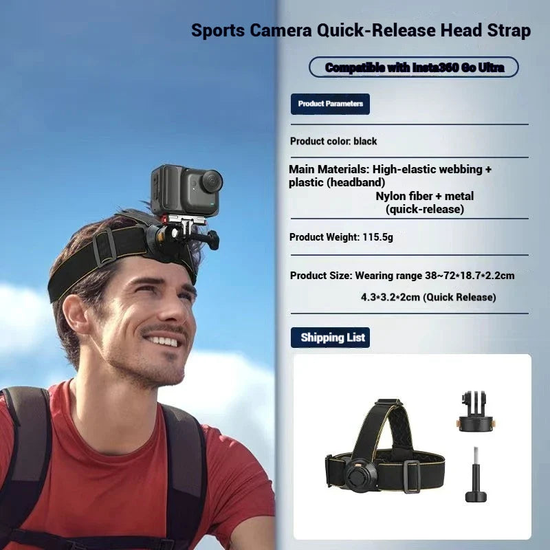 Insta360 Go Ultra Magnetic Quick Release Extension Bracket